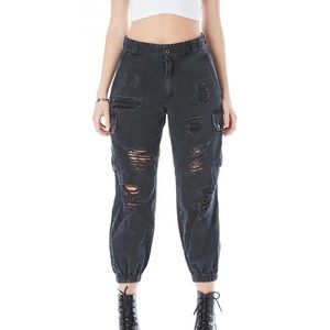 Carmar Denim Cargo Jogger Pants
